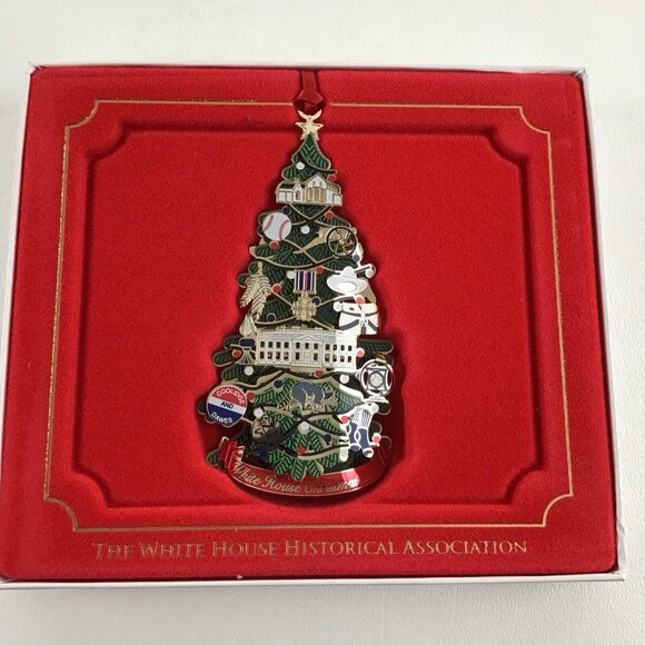 White House Historical Association Christmas Ornament 2015 Calvin Coolidge - Picture 3 of 8